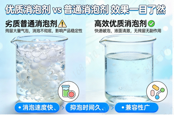 消泡剂优劣对比