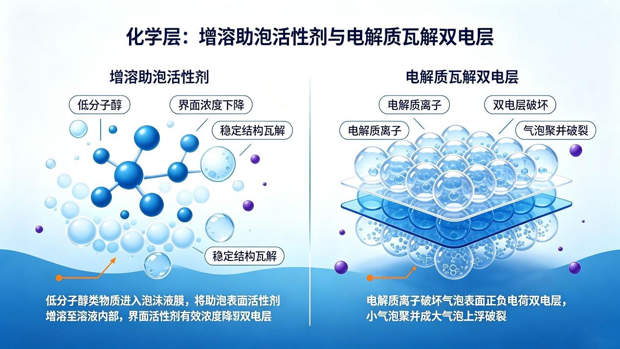 消泡剂的原理