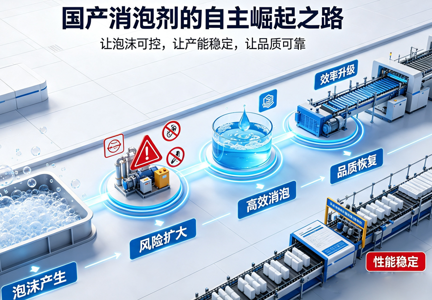 国产消泡剂崛起