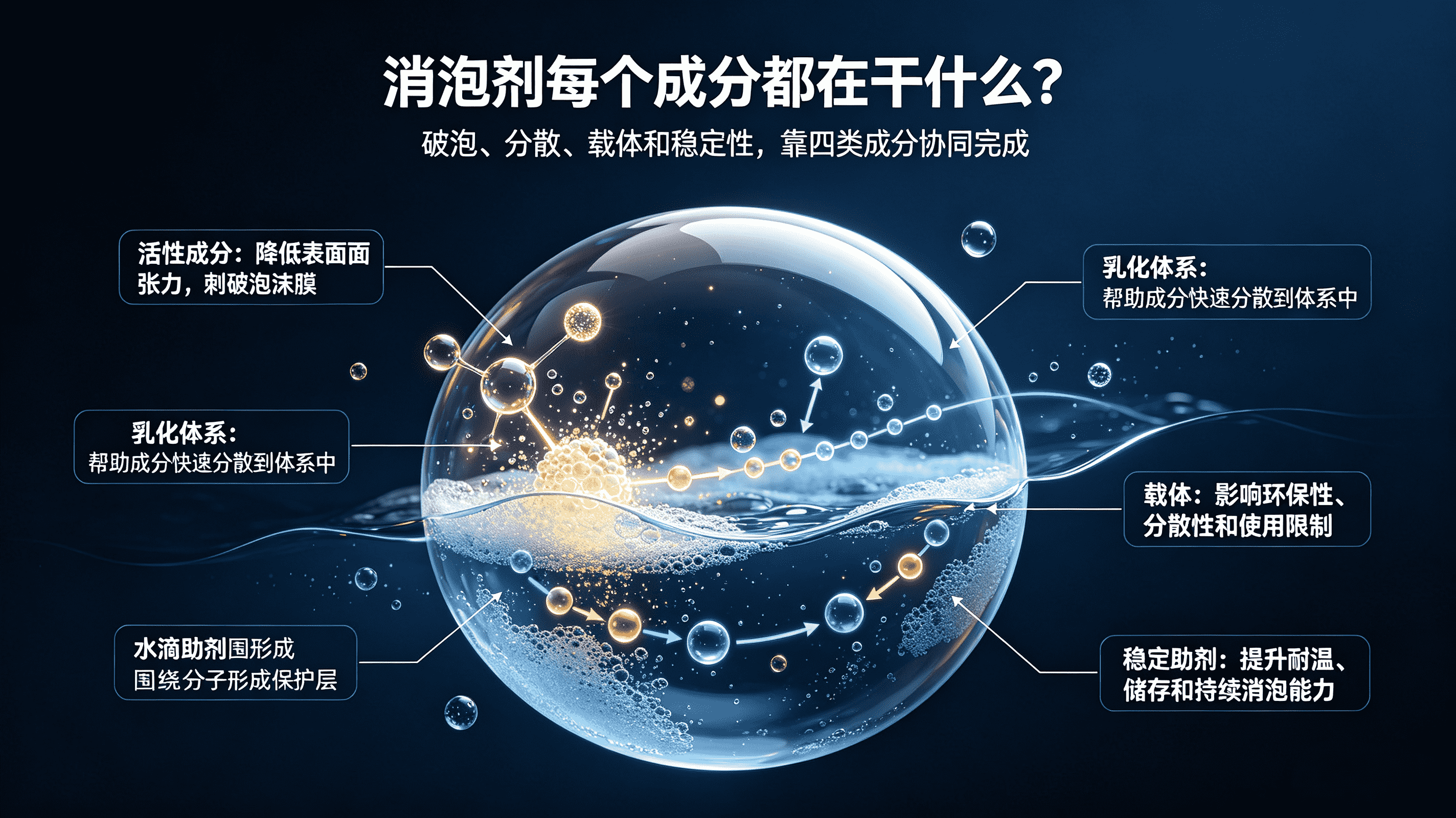 消泡剂的成分
