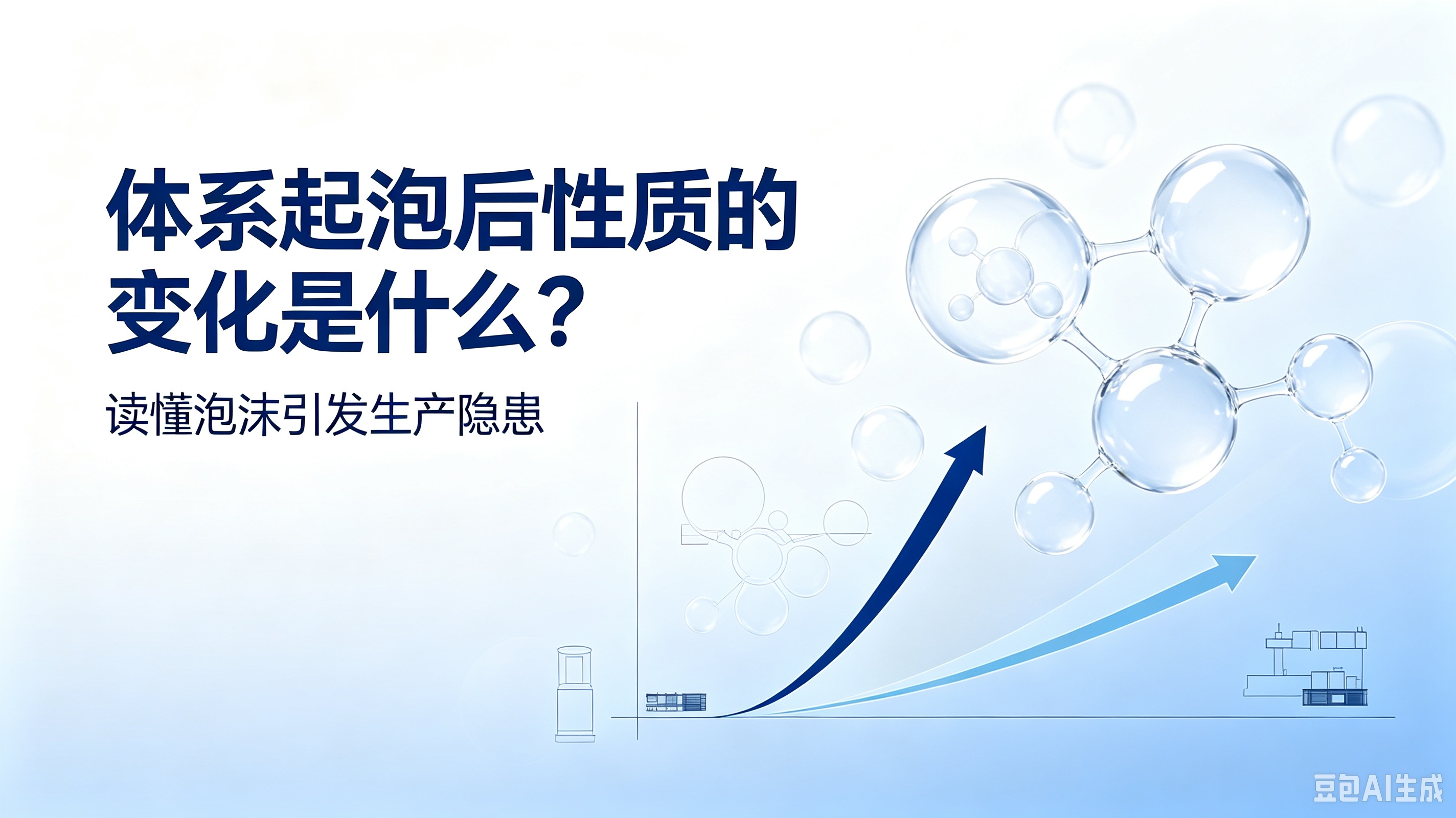 体系起泡后性质