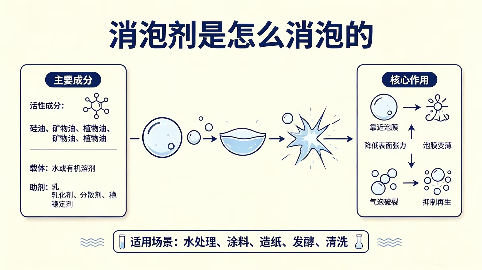 消泡剂的组成成分