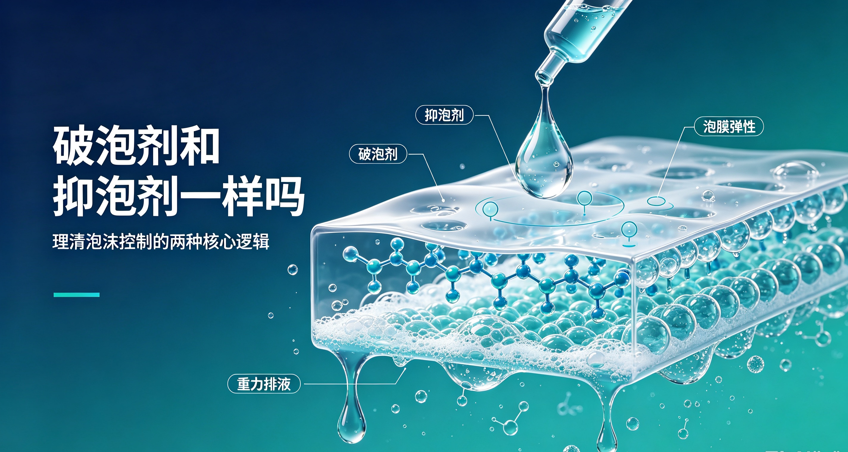 破泡剂与抑泡剂的区别