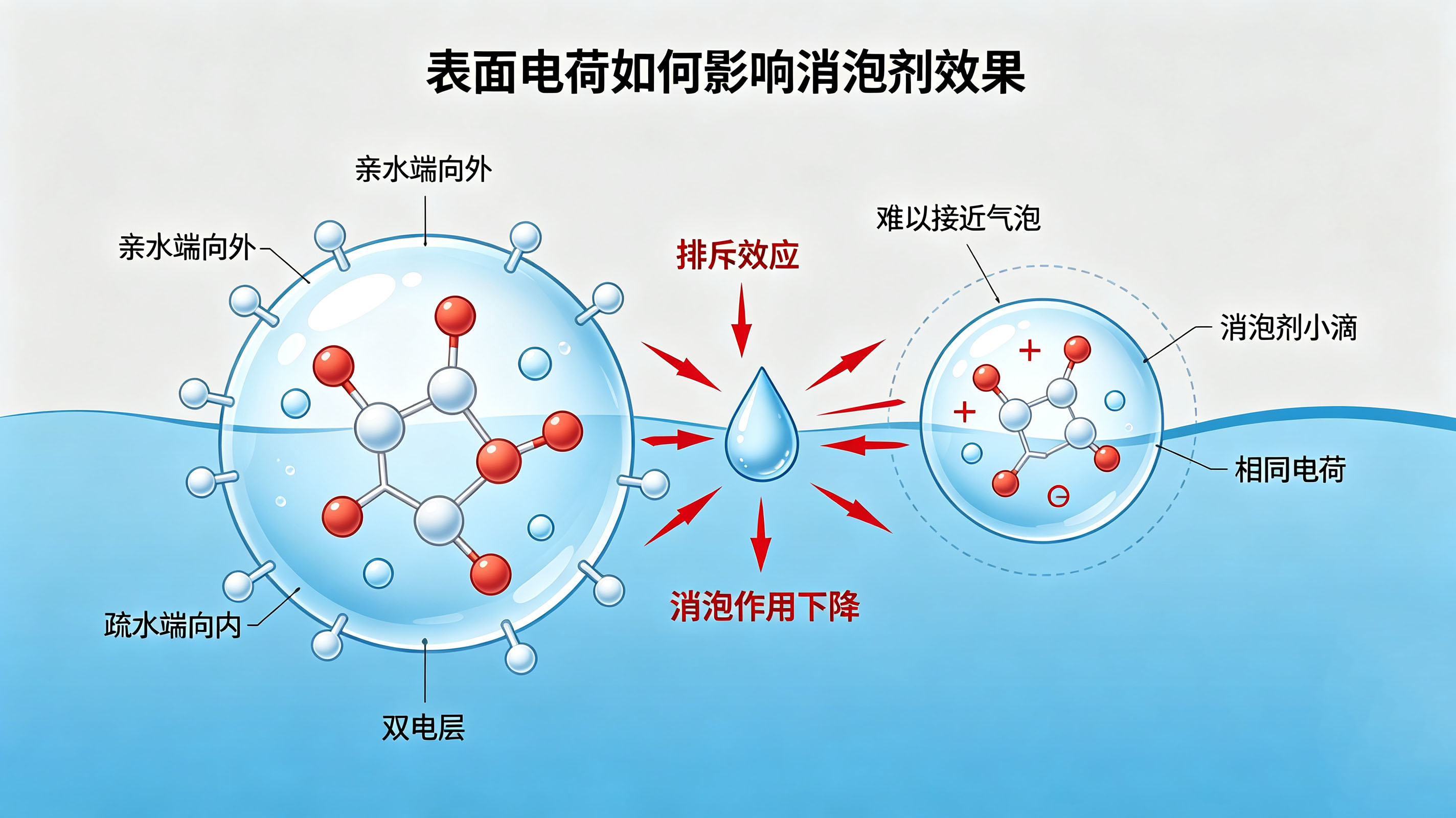 消泡剂表面电荷