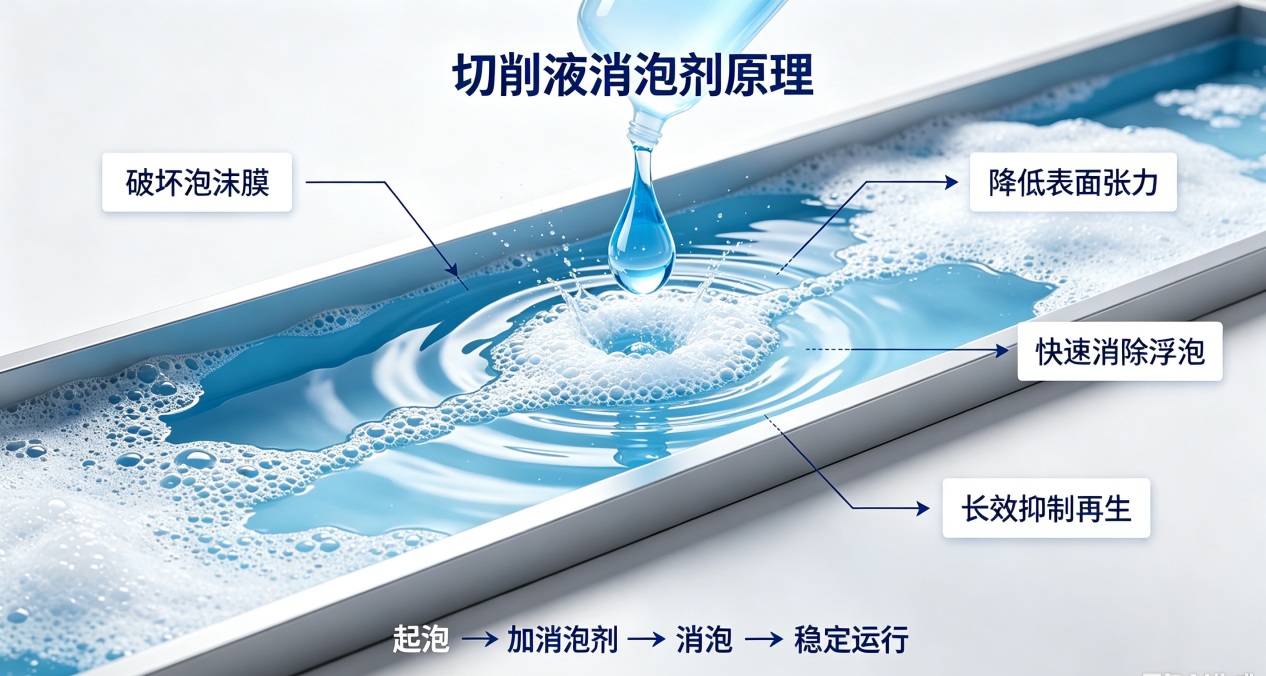 切削液消泡剂原理图
