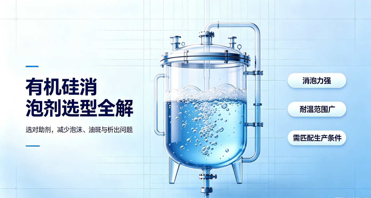 有机硅消泡剂选型全解图