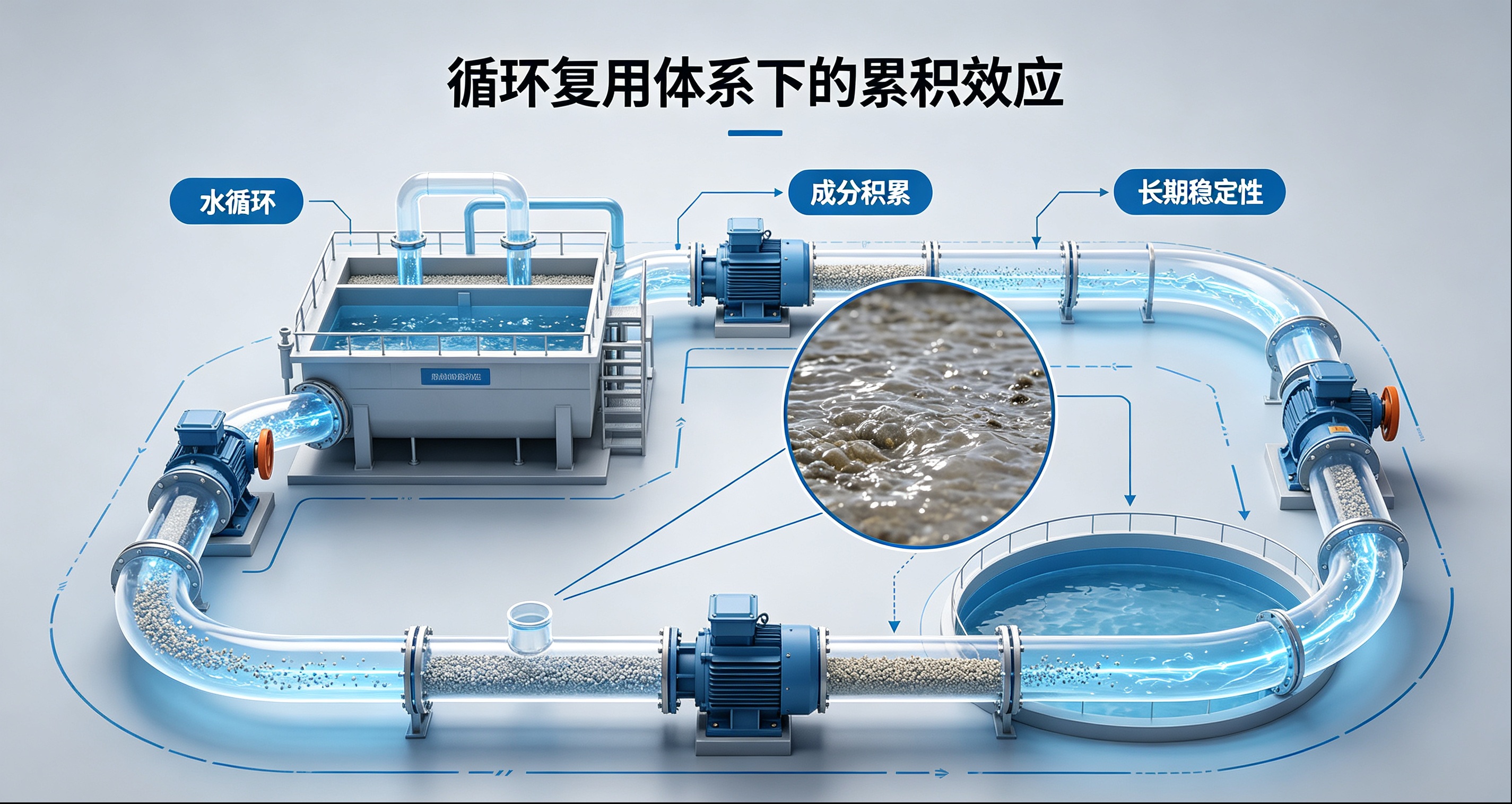 循环体系积累效应示意图