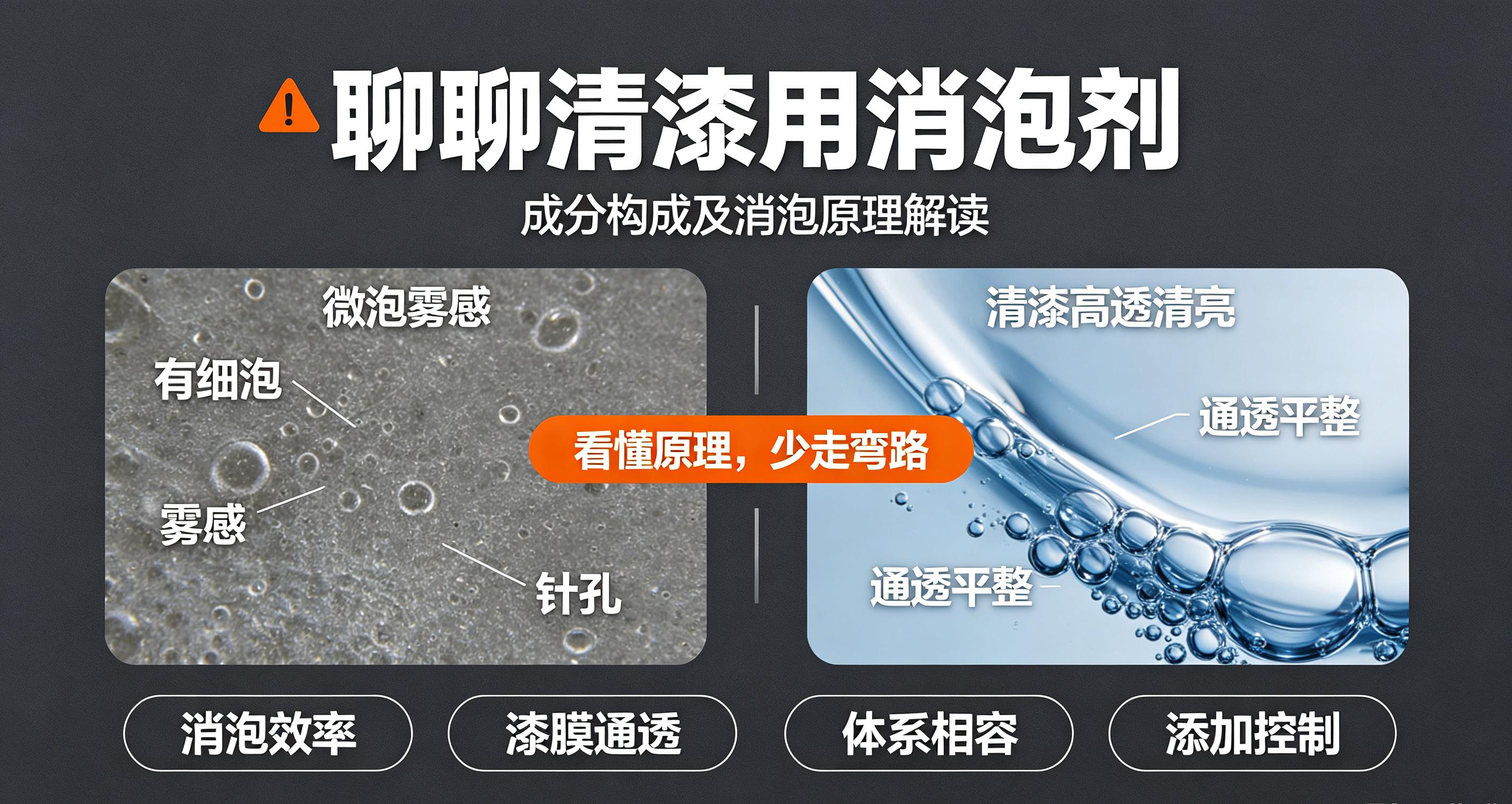 清漆用消泡剂