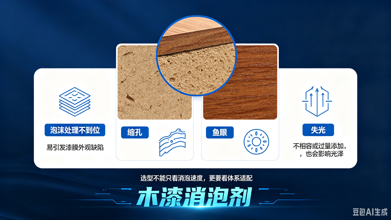 木器漆漆膜缺陷分析图